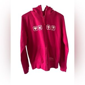 Christian Hoodie Pink Size-Medium